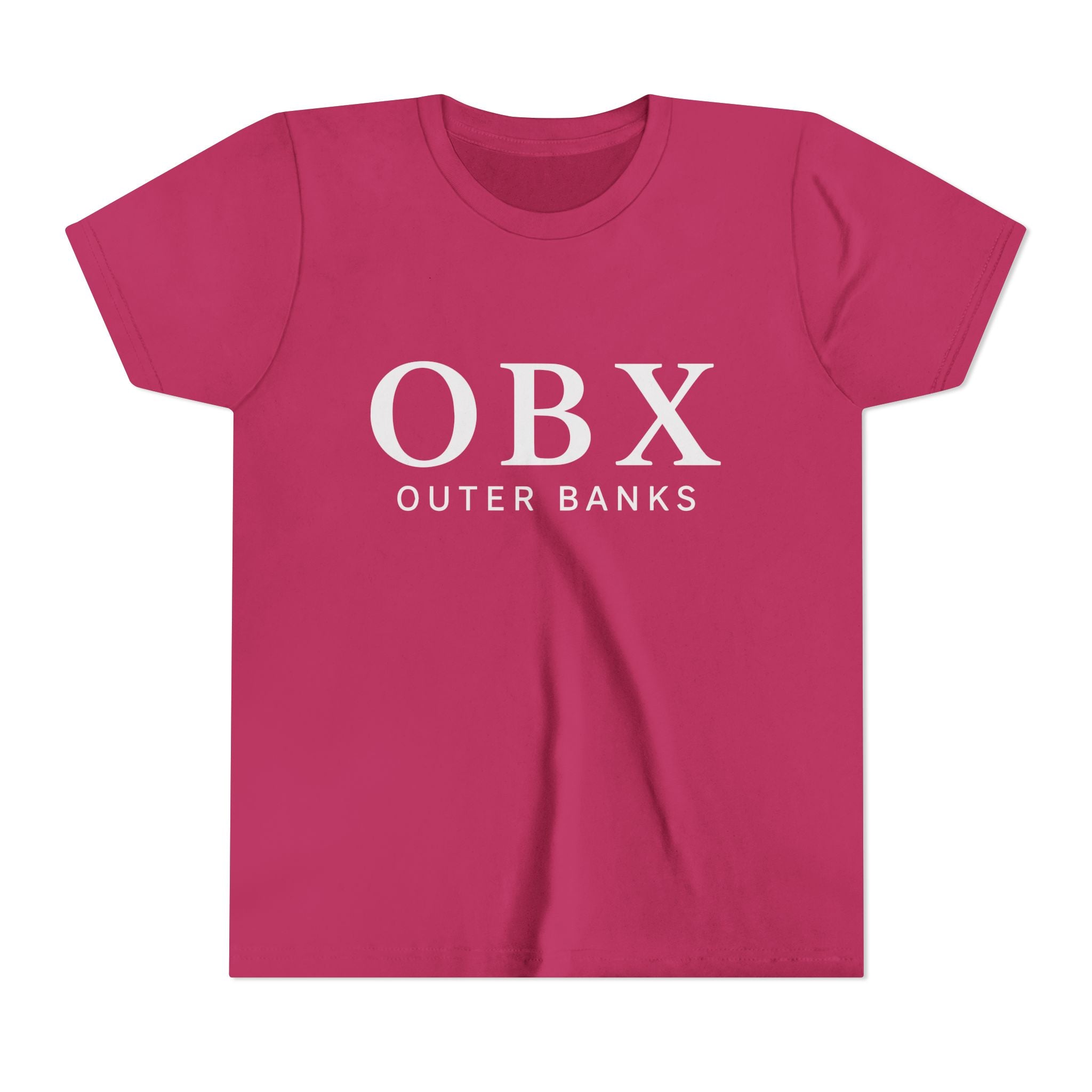 OBX Outer Banks Youth Tee — Classic Town Name Graphic Kids Shirt