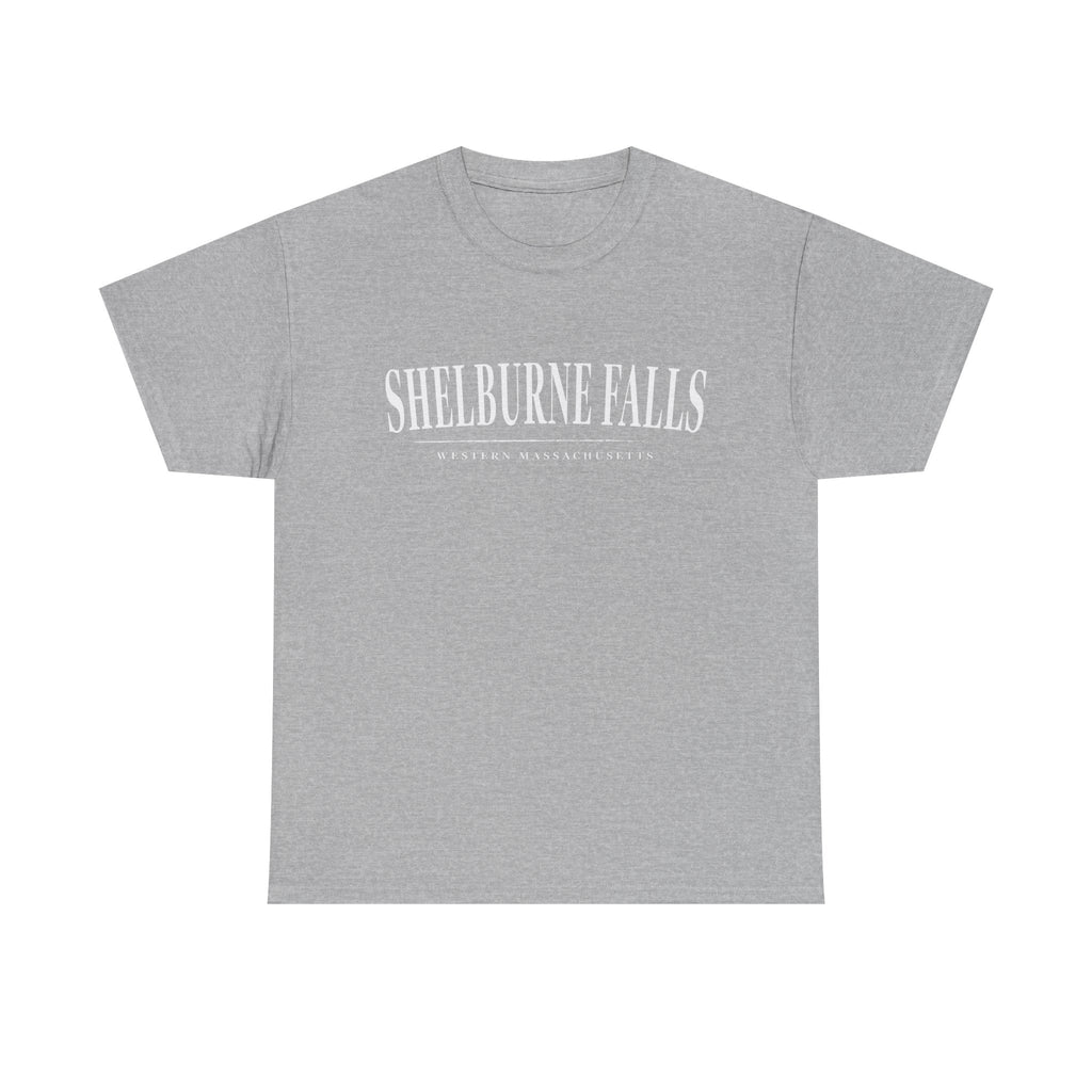 Shelburne Falls T-Shirt — Vintage Collegiate River Town Tee