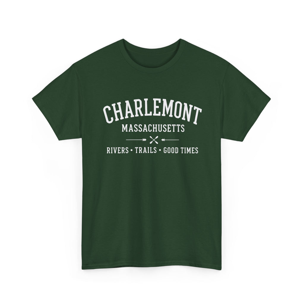 Charlemont T-Shirt — Vintage Collegiate River Town Tee