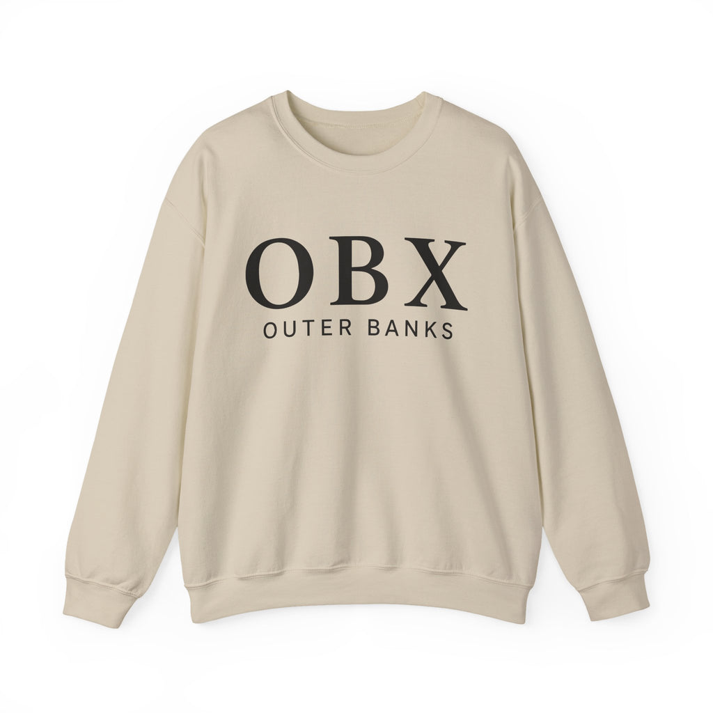 OBX Outer Banks Crewneck Sweatshirt – Coastal Neutral Pullover