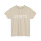 Deerfield River T-Shirt — Vintage Collegiate River Town Tee