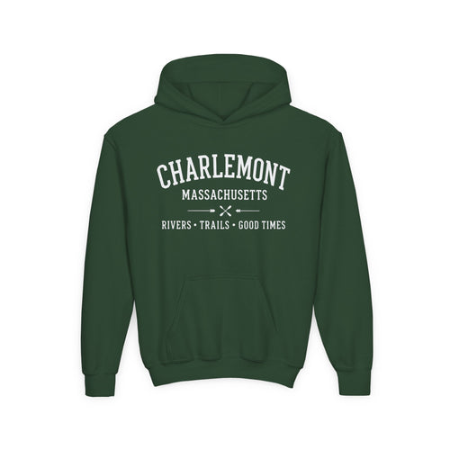 Charlemont Massachusetts Youth Hoodie