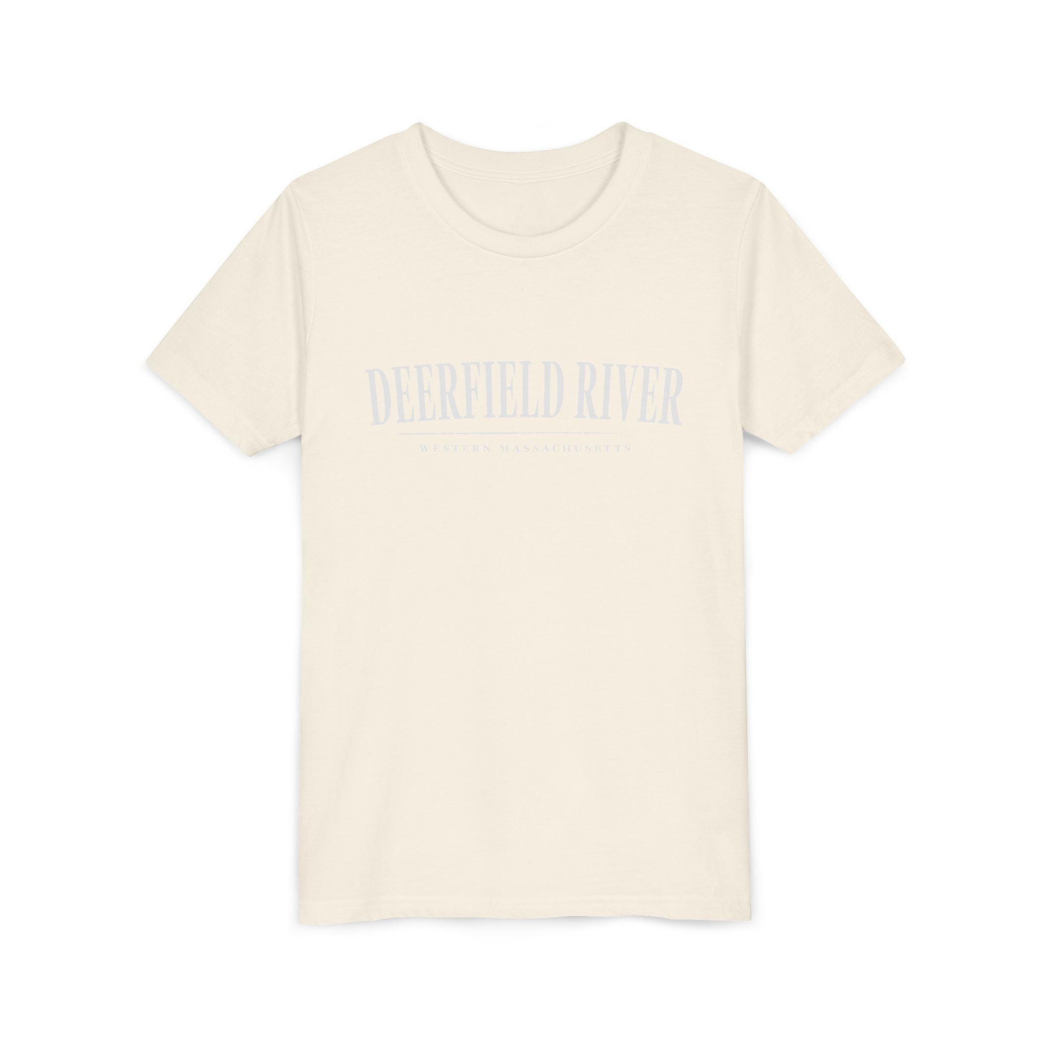 Deerfield River-Massachusetts Youth Tee — Classic Southern Vermont Kids T-Shirt