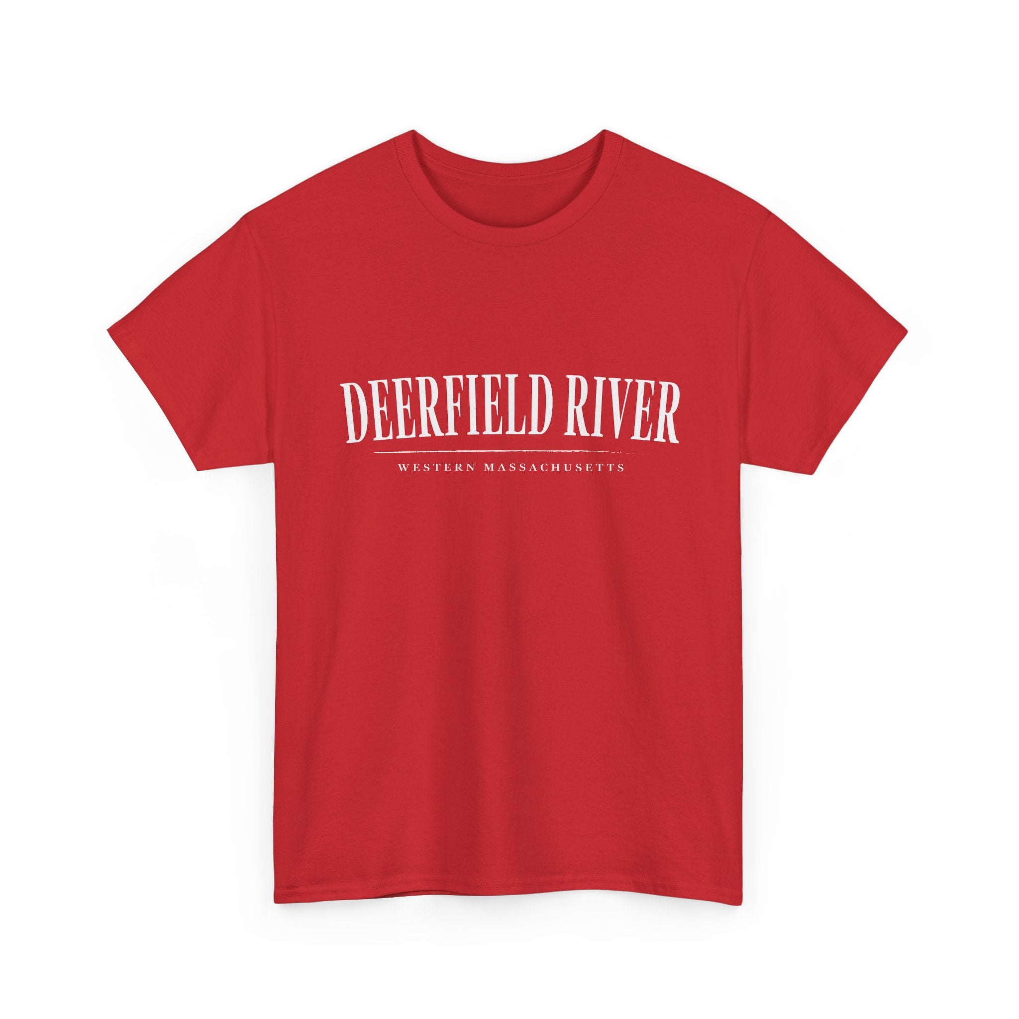 Deerfield River T-Shirt — Vintage Collegiate River Town Tee