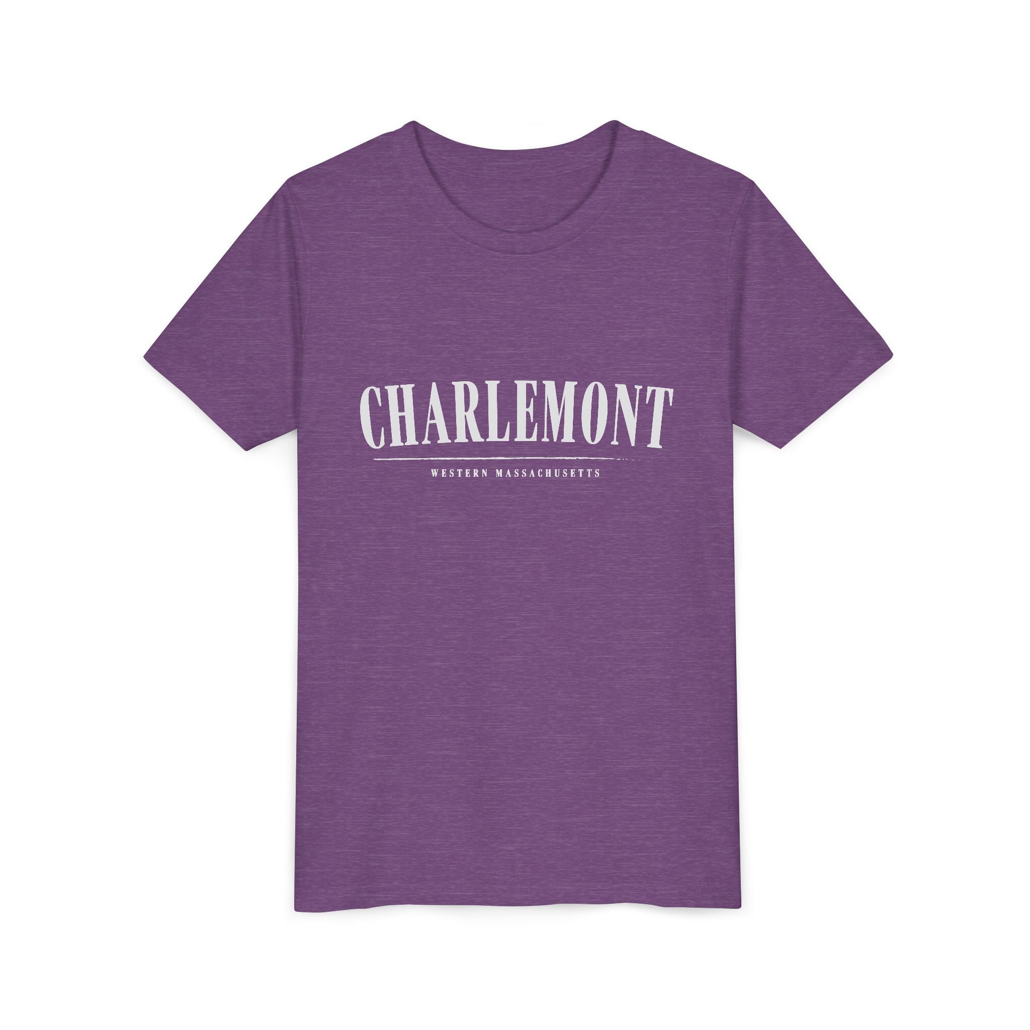 Charlemont Youth Tee — Classic Town Name Graphic Kids Shirt