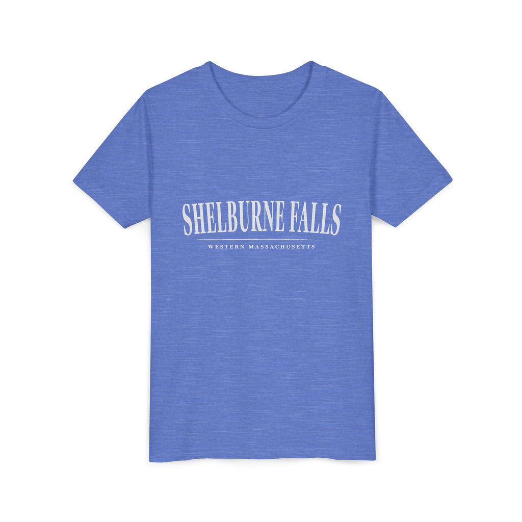 Youth Tee — Minimal White Short Sleeve Kids Shirt