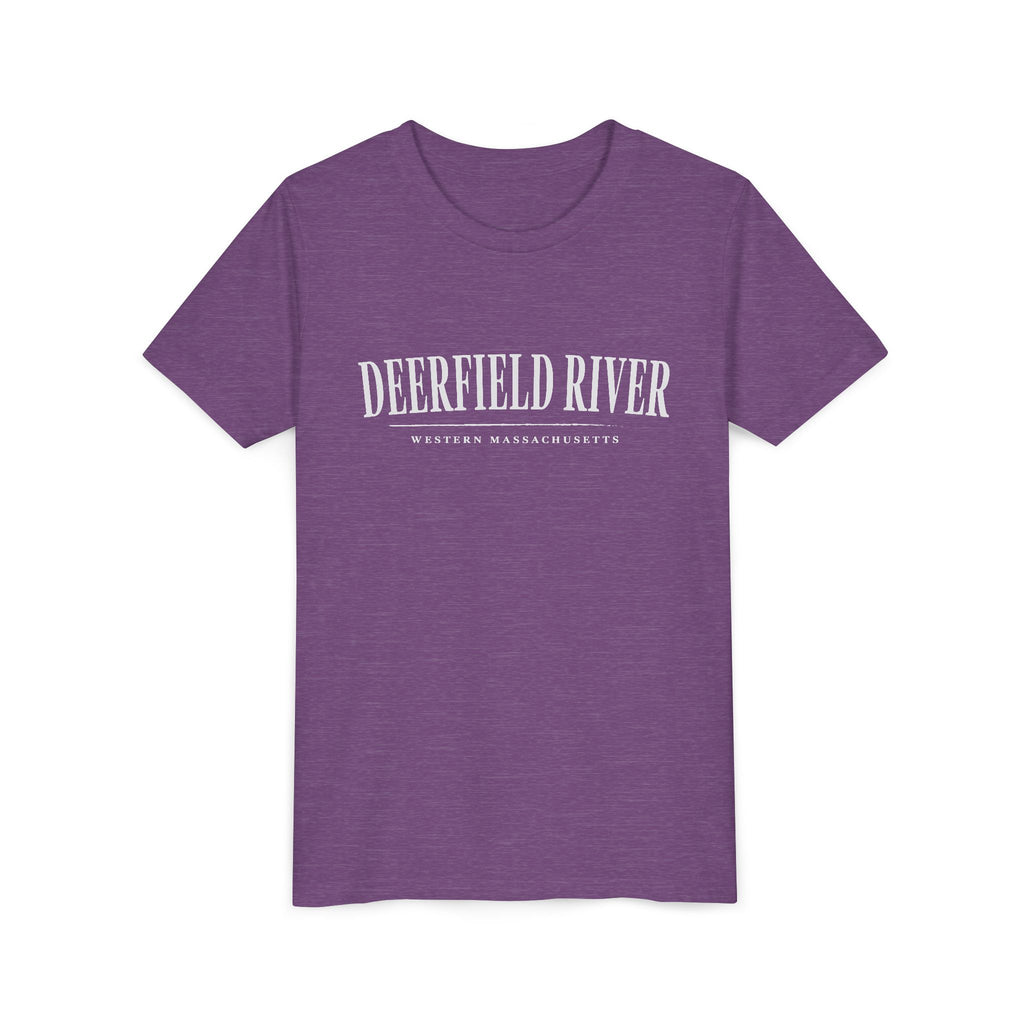 Deerfield River-Massachusetts Youth Tee — Classic Southern Vermont Kids T-Shirt