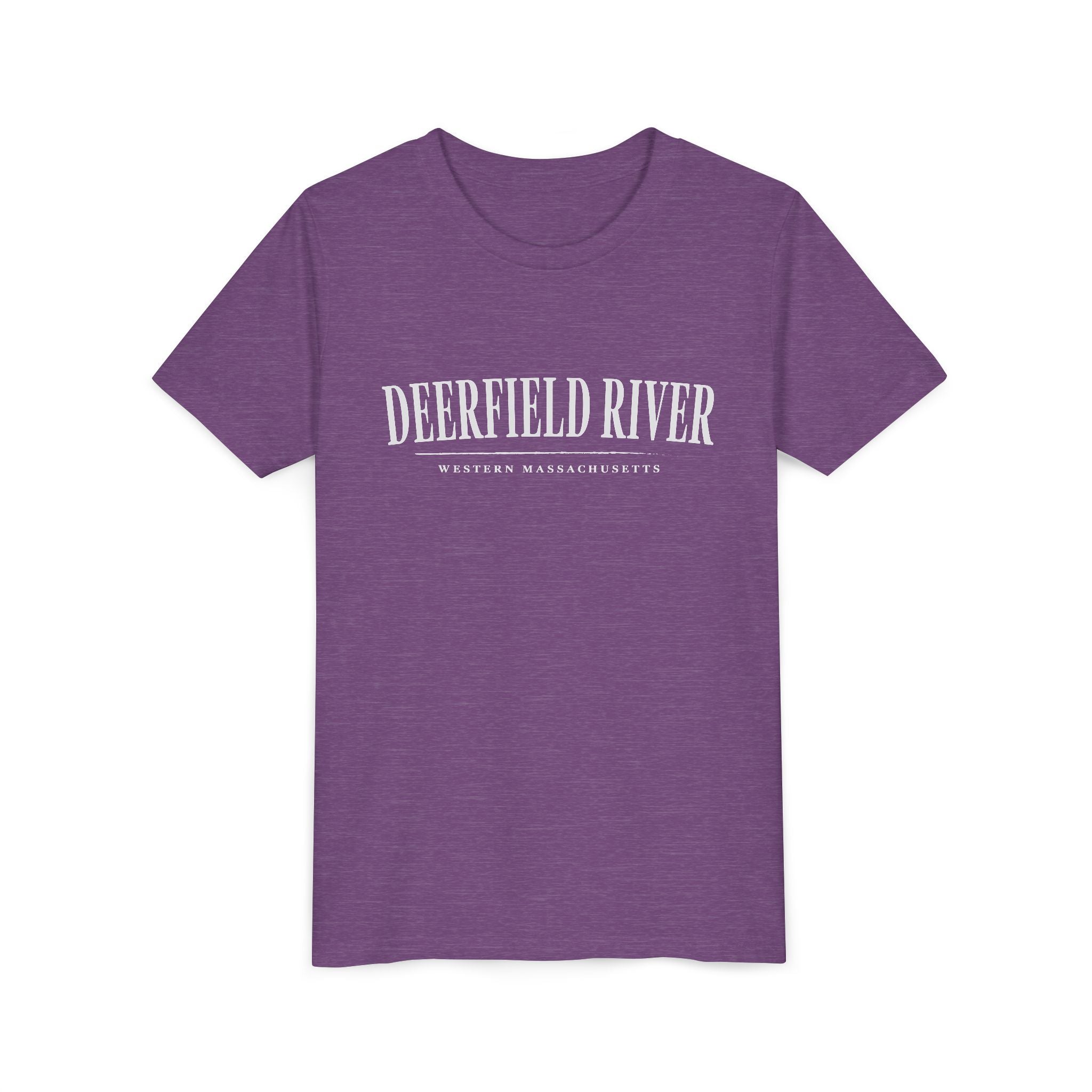 Deerfield River-Massachusetts Youth Tee — Classic Southern Vermont Kids T-Shirt