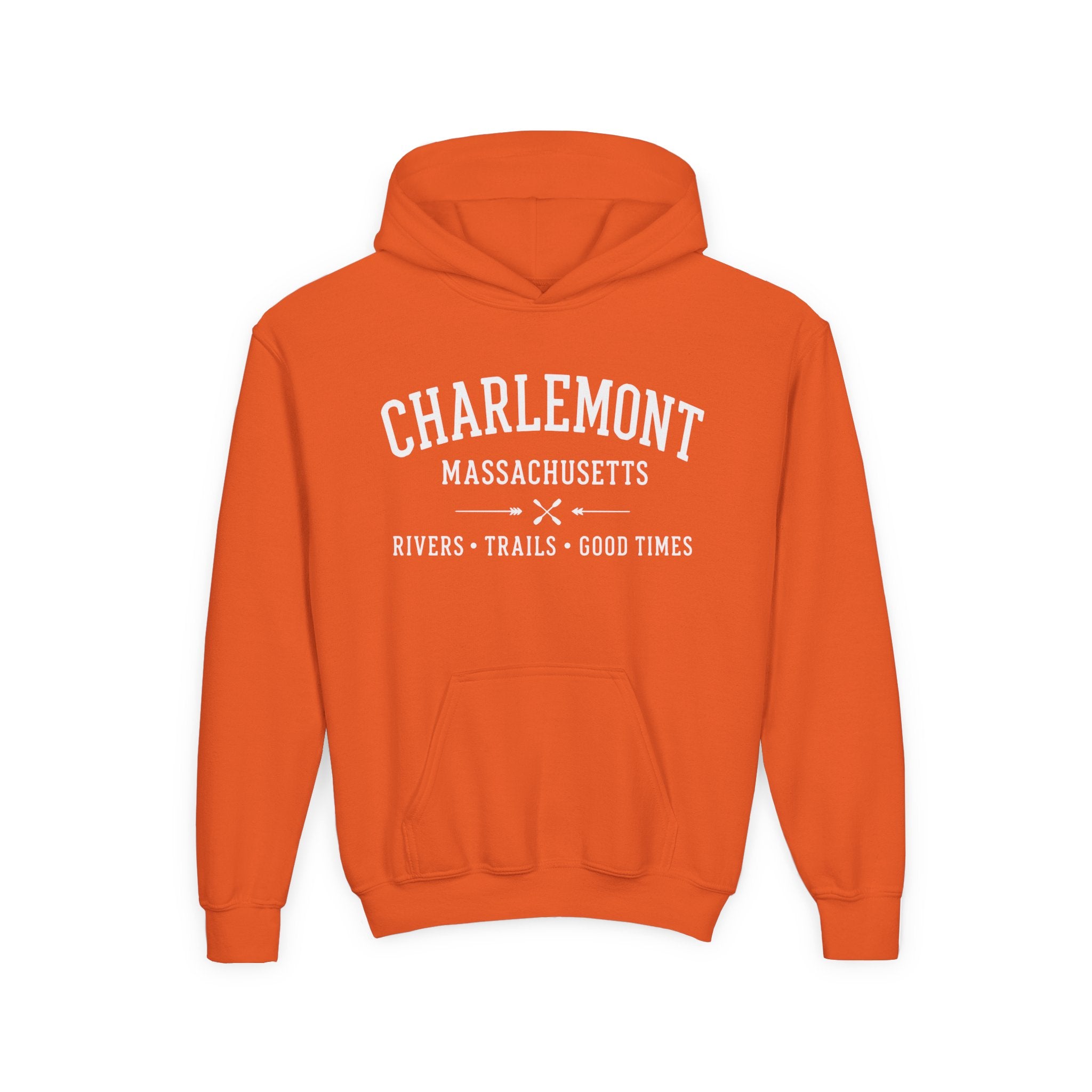 Charlemont Massachusetts Youth Hoodie