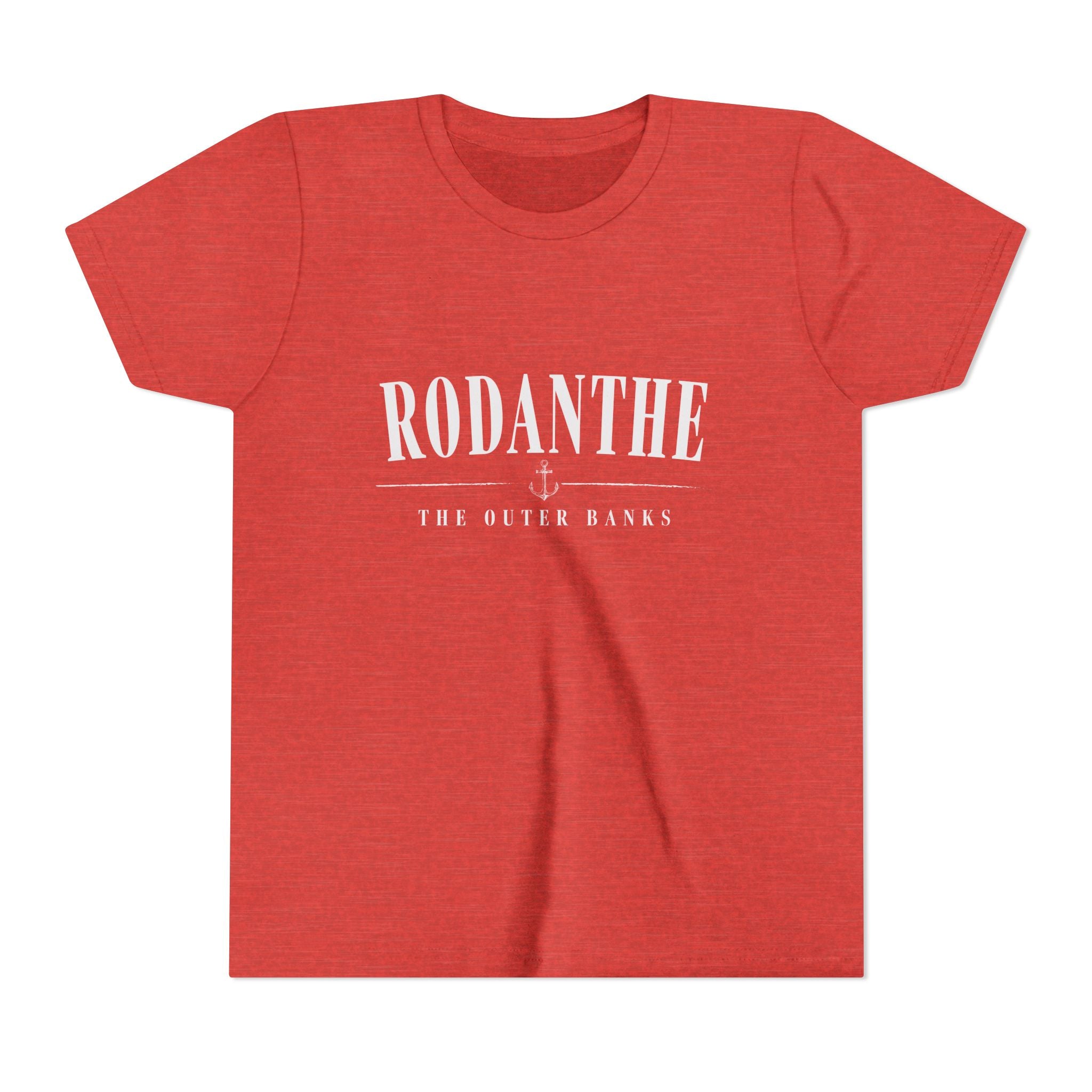 Rodanthe Outer Banks Youth Tee — Classic Town Name Graphic Kids Shirt