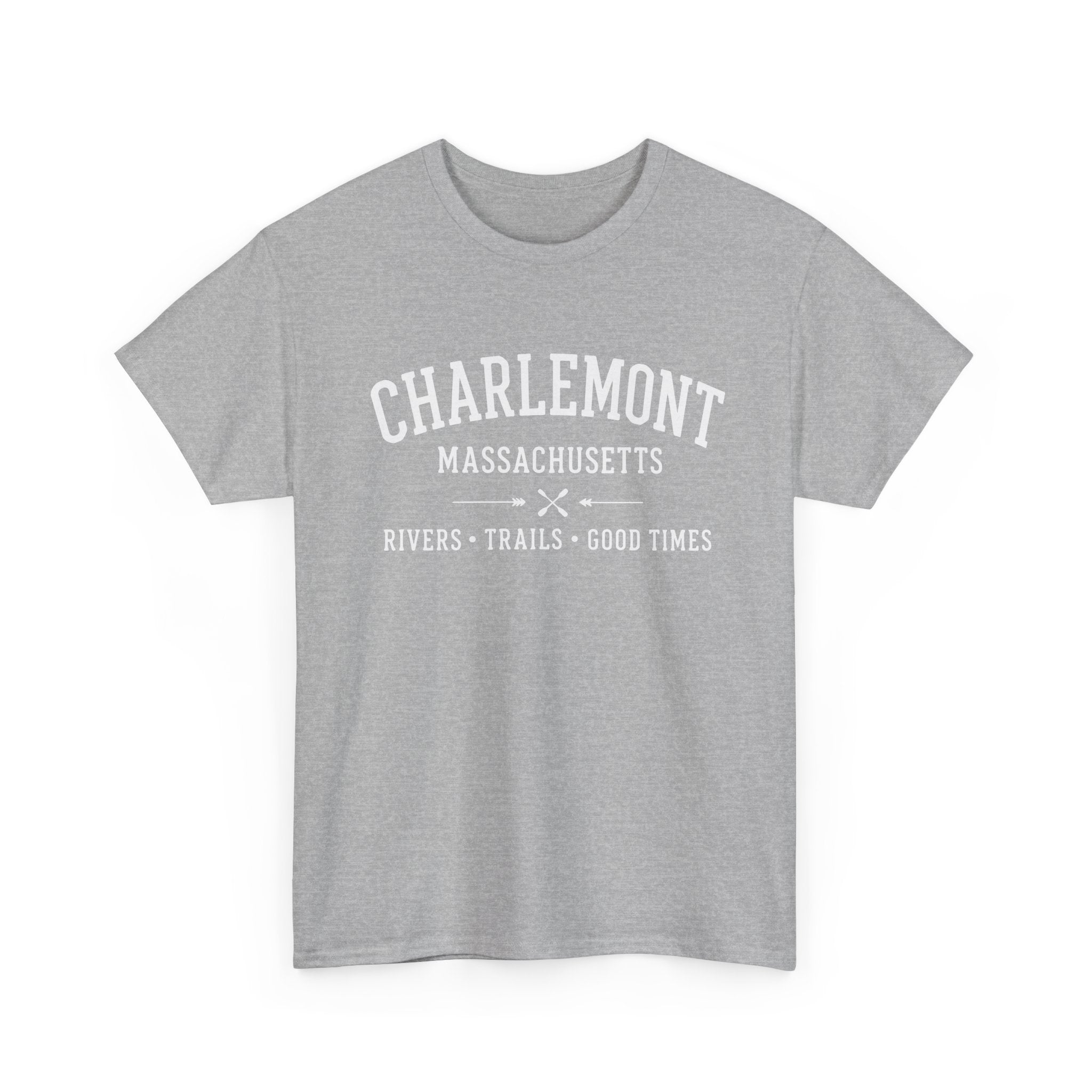 Charlemont T-Shirt — Vintage Collegiate River Town Tee