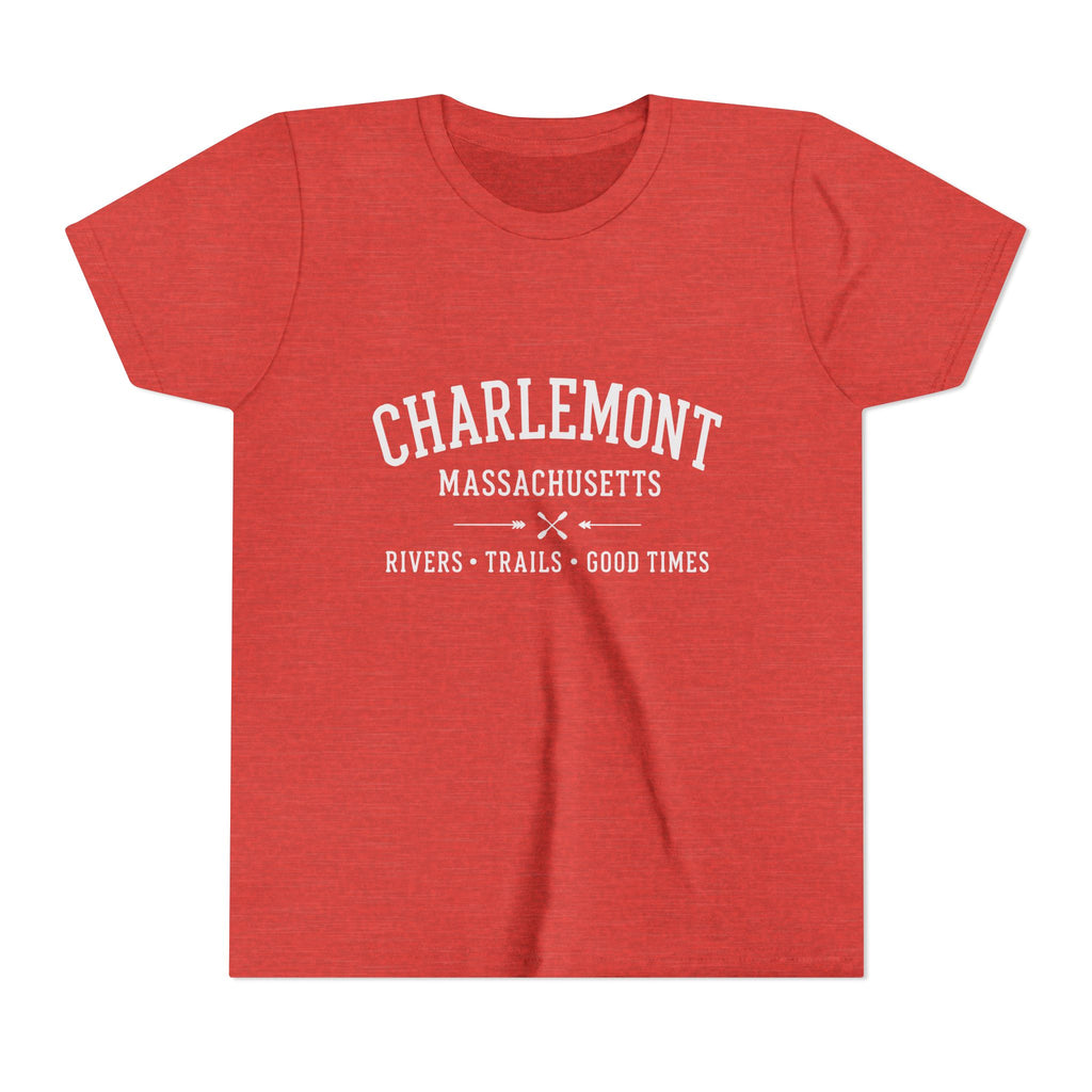 Charlemont trails rivers good times Youth Tee —