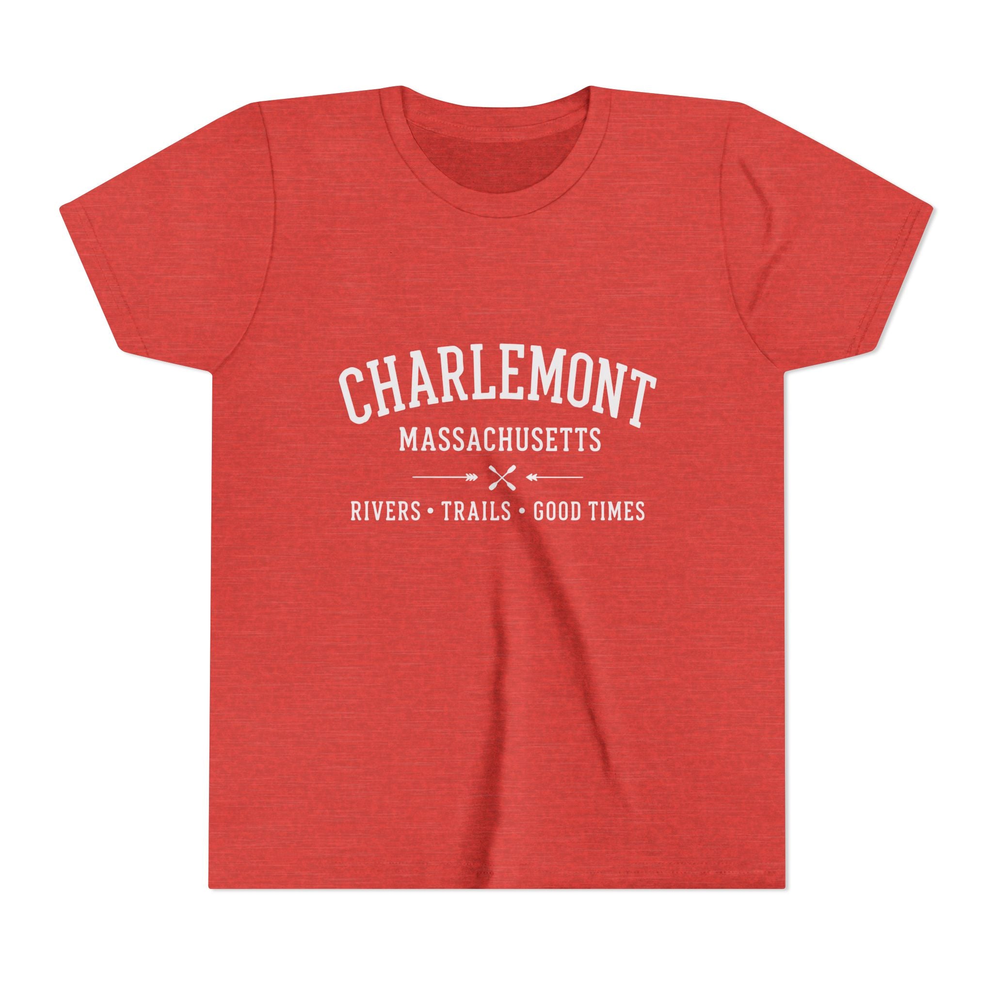 Charlemont trails rivers good times Youth Tee —