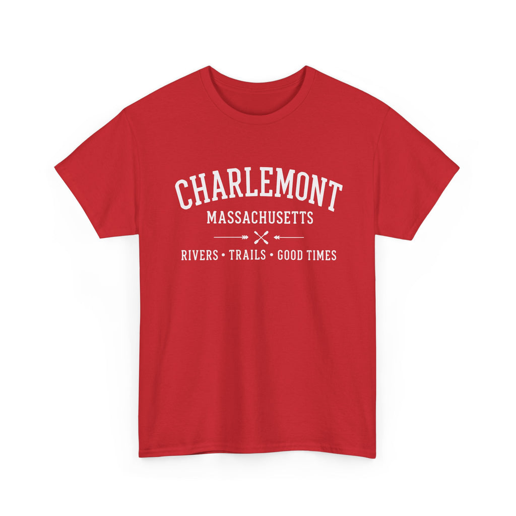 Charlemont T-Shirt — Vintage Collegiate River Town Tee
