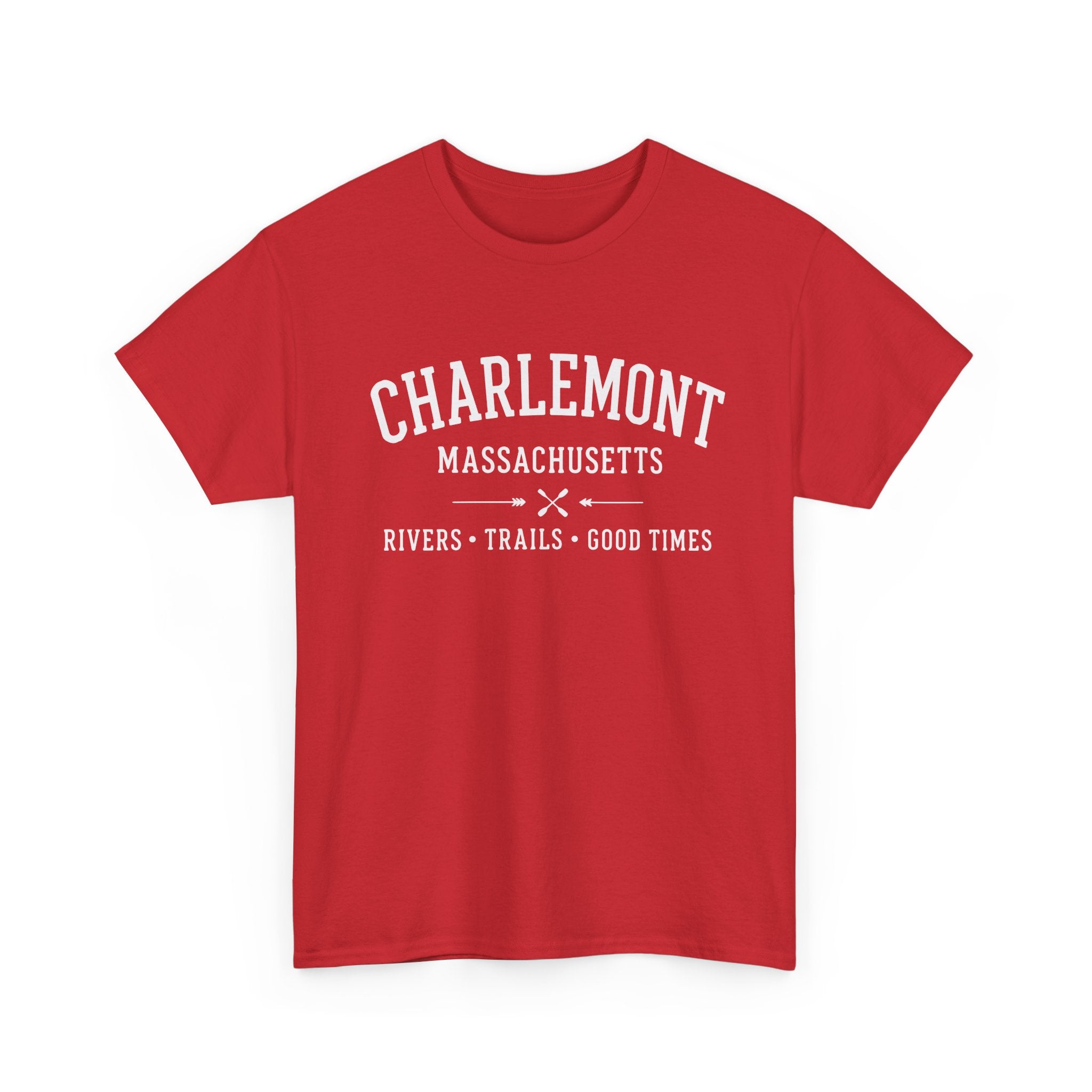 Charlemont T-Shirt — Vintage Collegiate River Town Tee