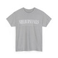 Shelburne Falls T-Shirt — Vintage Collegiate River Town Tee