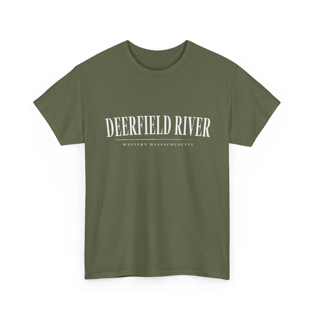 Deerfield River T-Shirt — Vintage Collegiate River Town Tee
