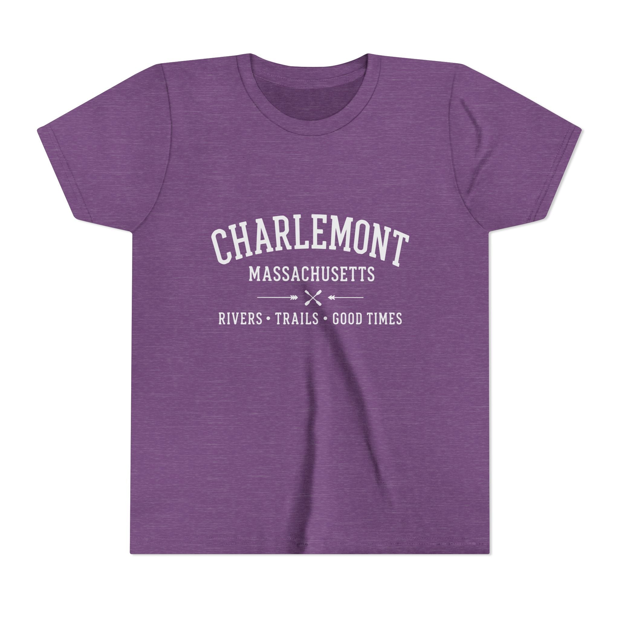 Charlemont trails rivers good times Youth Tee —
