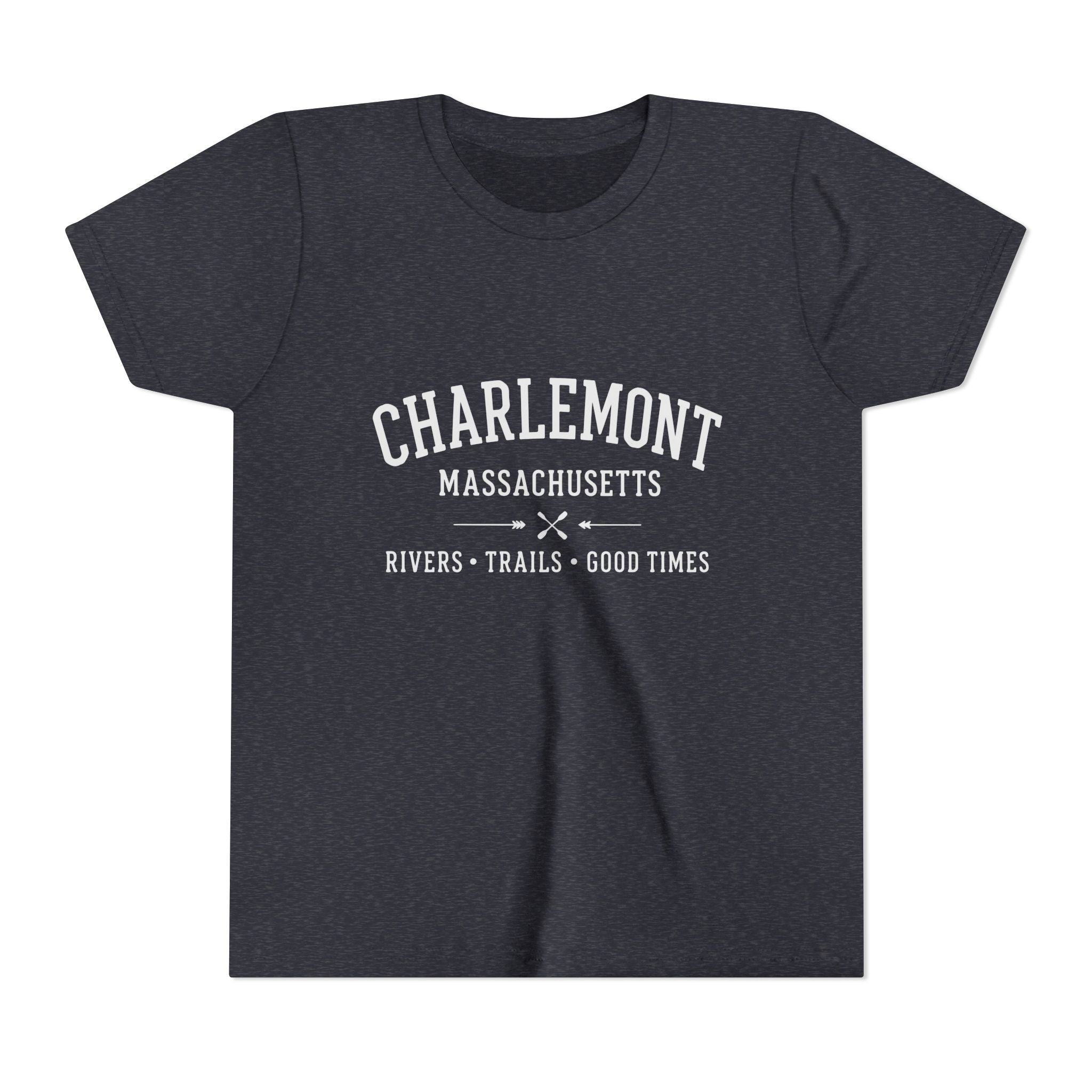 Charlemont trails rivers good times Youth Tee —