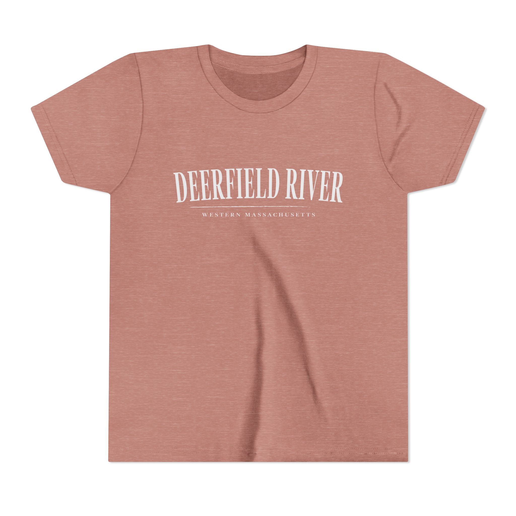 Deerfield River-Massachusetts Youth Tee — Classic Southern Vermont Kids T-Shirt