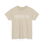Shelburne Falls T-Shirt — Vintage Collegiate River Town Tee