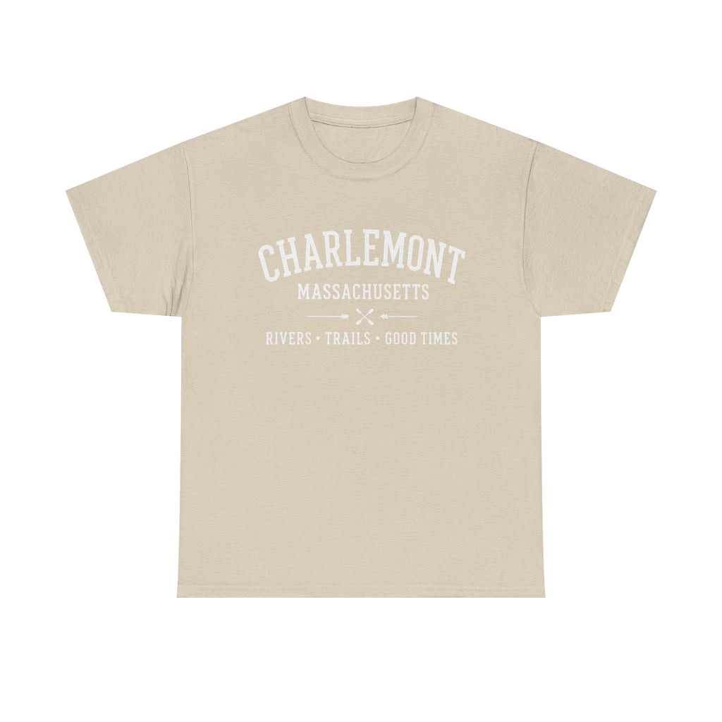 Charlemont T-Shirt — Vintage Collegiate River Town Tee