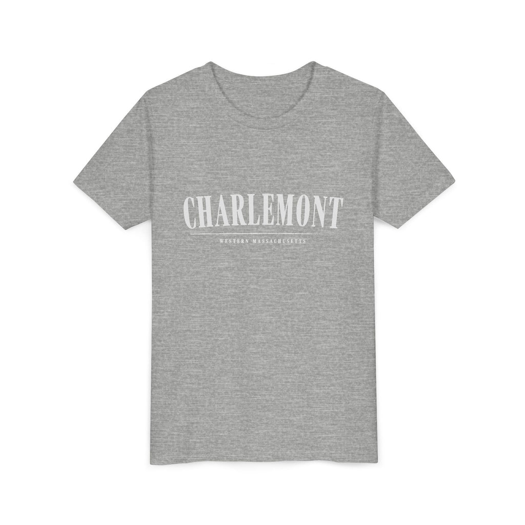 Charlemont Youth Tee — Classic Town Name Graphic Kids Shirt