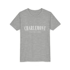 Charlemont Youth Tee — Classic Town Name Graphic Kids Shirt