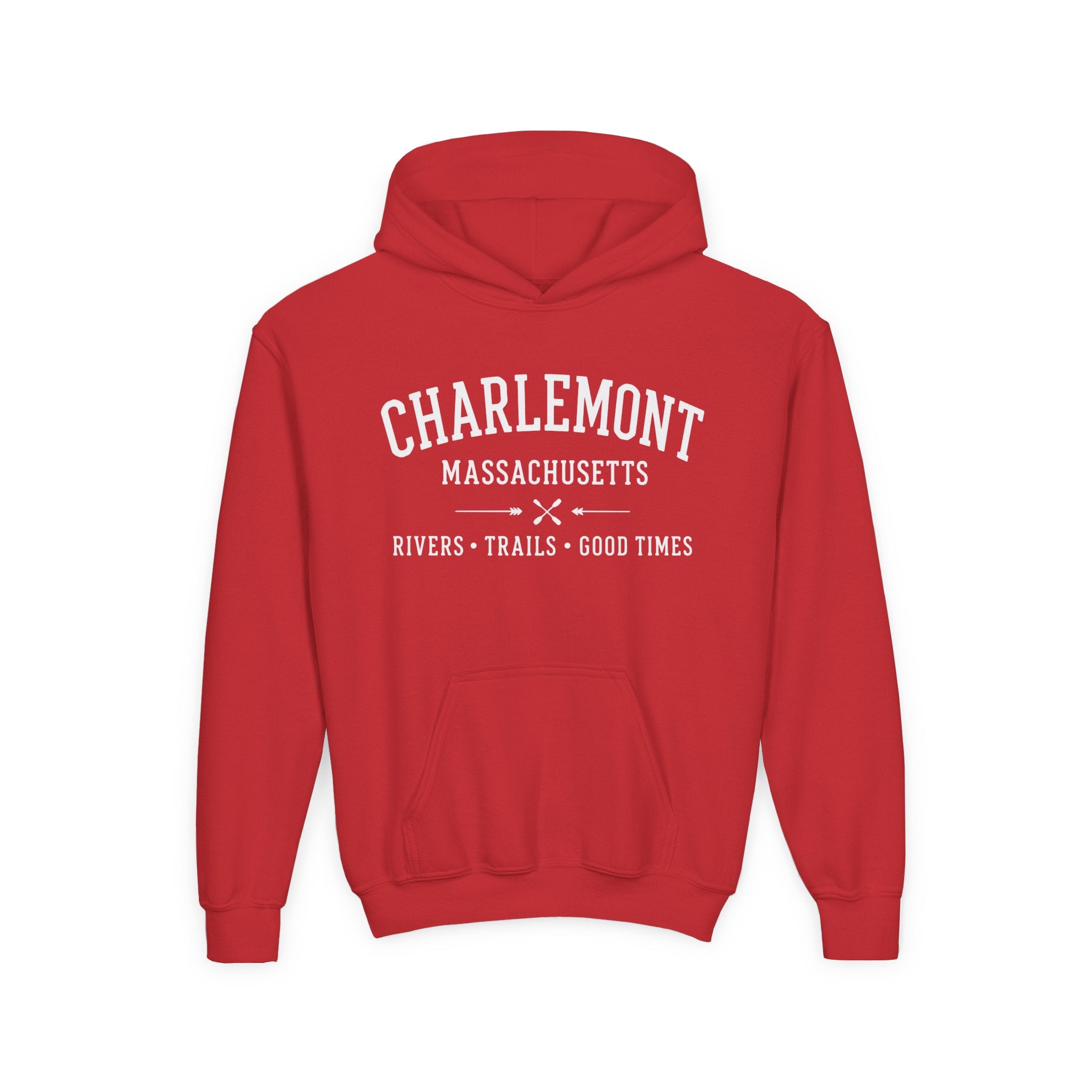 Charlemont Massachusetts Youth Hoodie