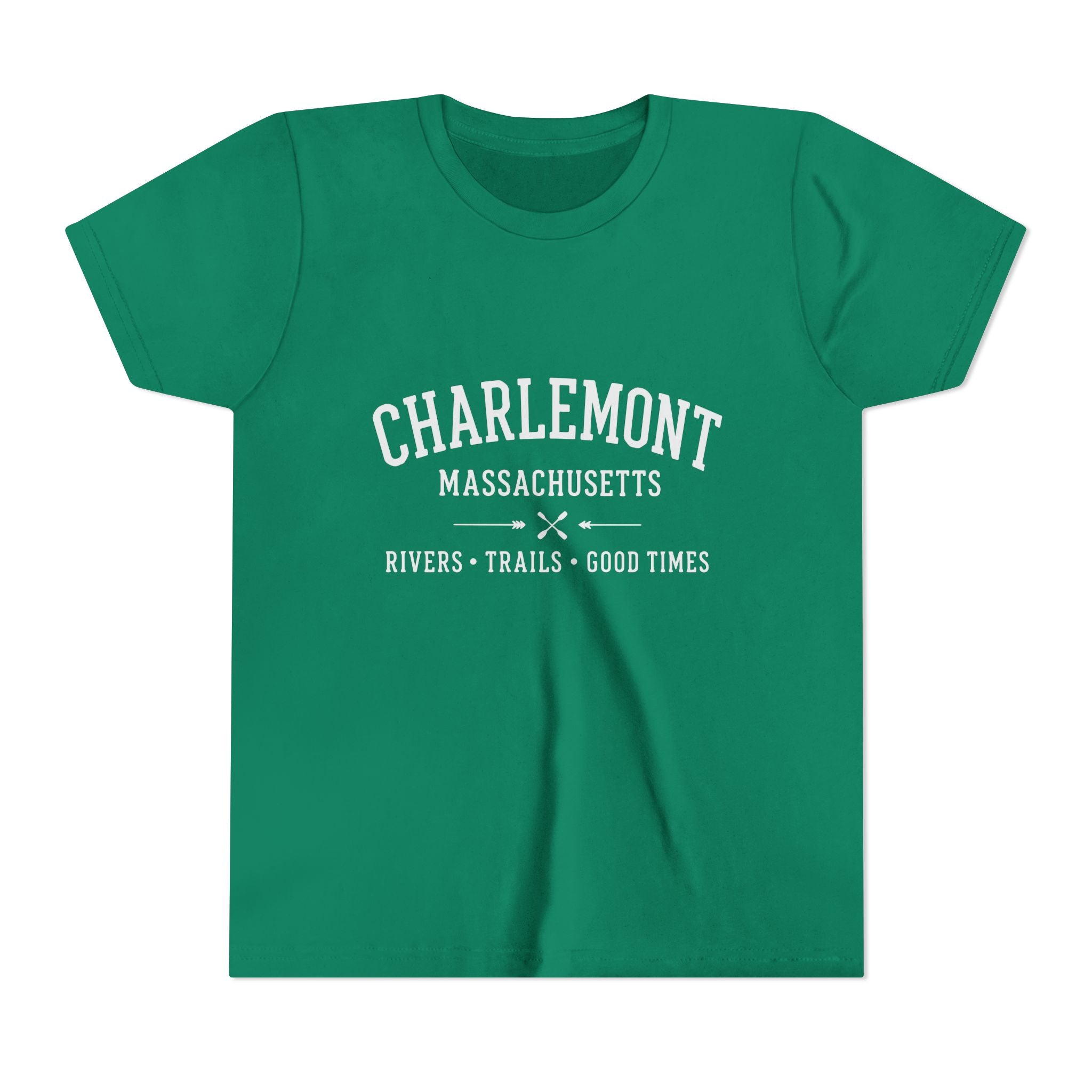 Charlemont trails rivers good times Youth Tee —