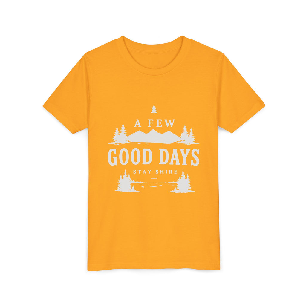 A few good days Youth Tee — Classic Town Name Graphic Kids Shirt