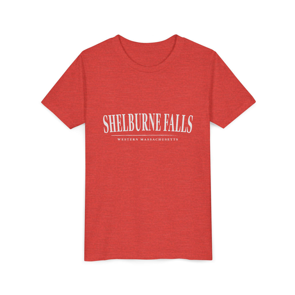 Youth Tee — Minimal White Short Sleeve Kids Shirt