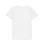 Youth Tee — Minimal White Short Sleeve Kids Shirt