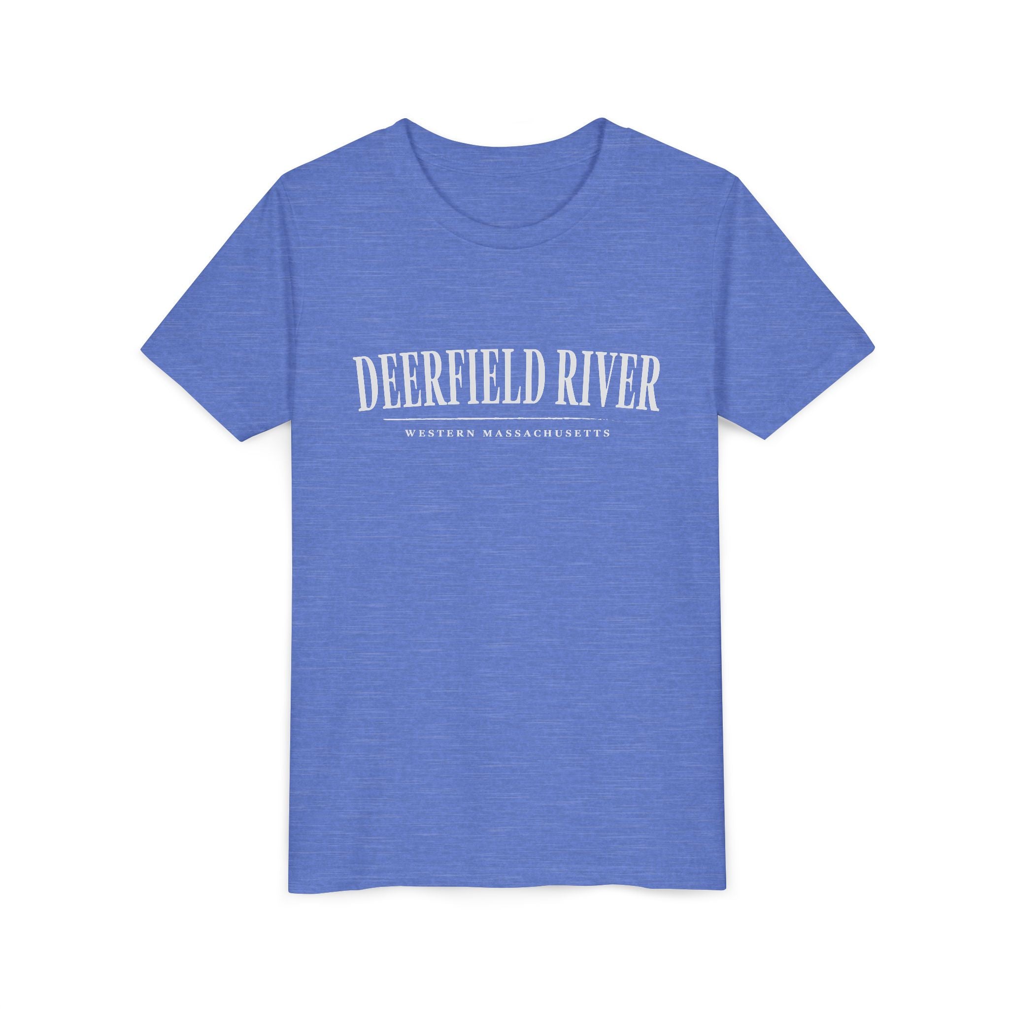 Deerfield River-Massachusetts Youth Tee — Classic Southern Vermont Kids T-Shirt