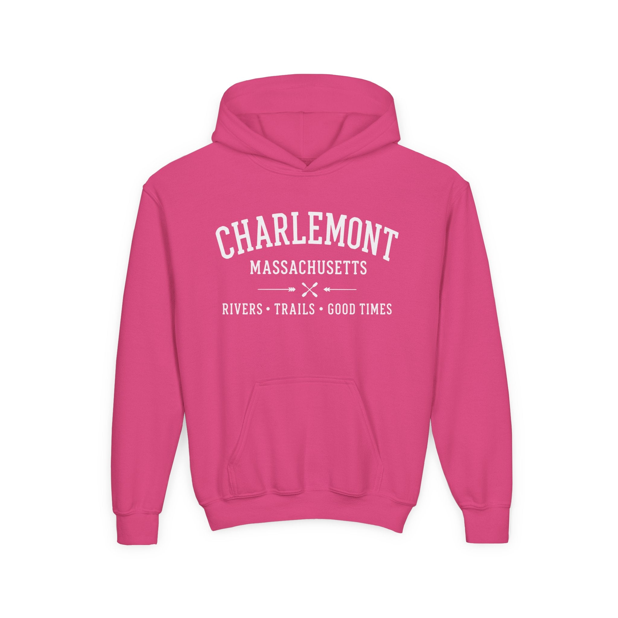 Charlemont Massachusetts Youth Hoodie
