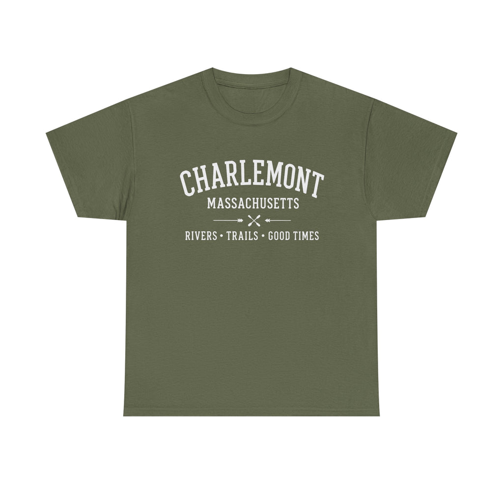 Charlemont T-Shirt — Vintage Collegiate River Town Tee