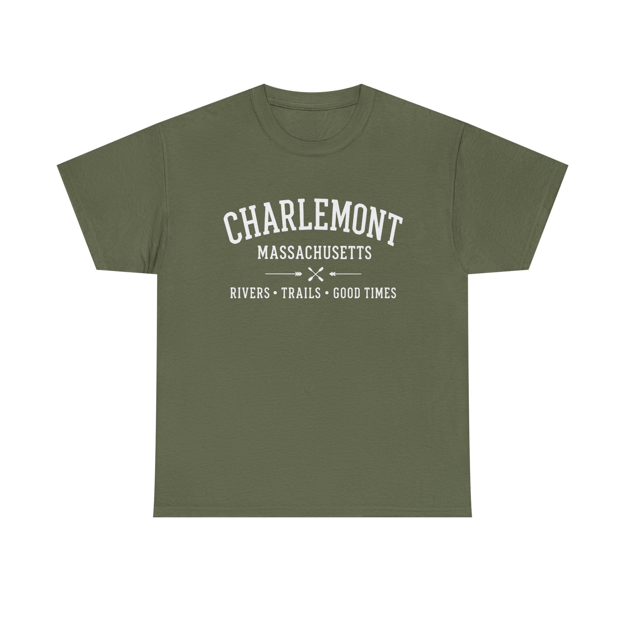 Charlemont T-Shirt — Vintage Collegiate River Town Tee