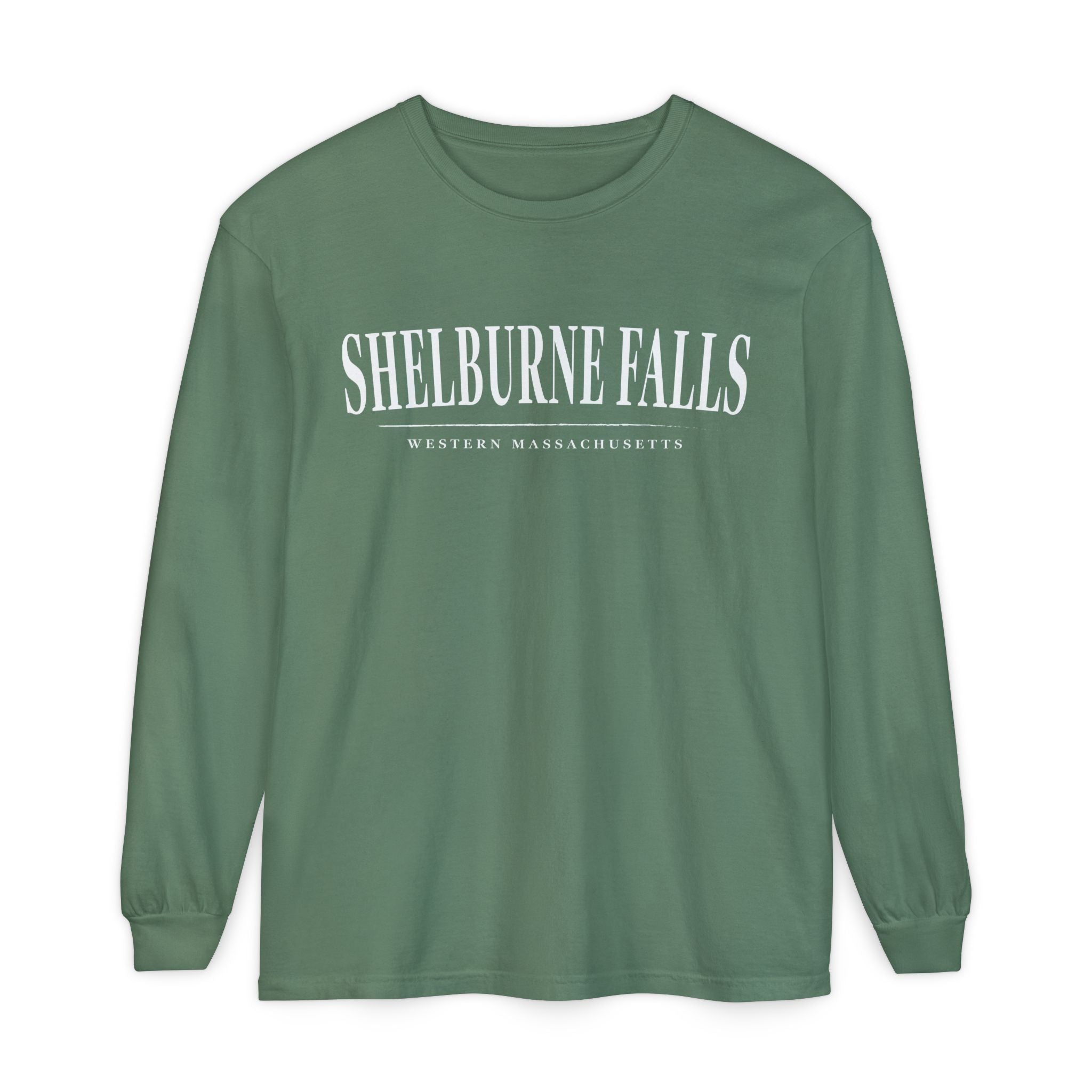 Shelburne Falls Massachusetts Long Sleeve Tee