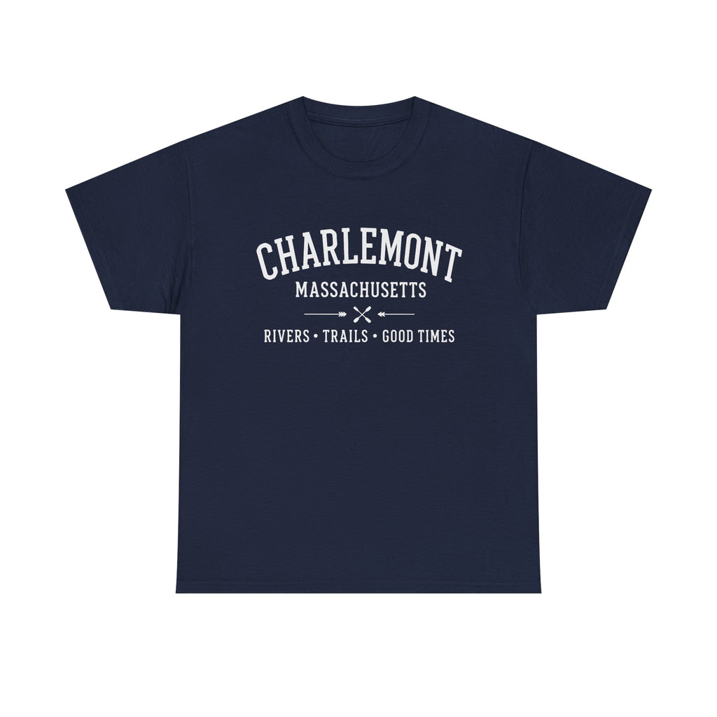 Charlemont T-Shirt — Vintage Collegiate River Town Tee