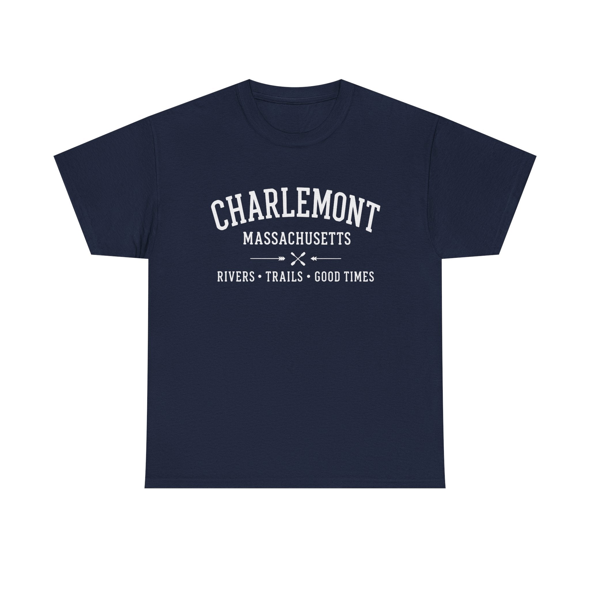 Charlemont T-Shirt — Vintage Collegiate River Town Tee