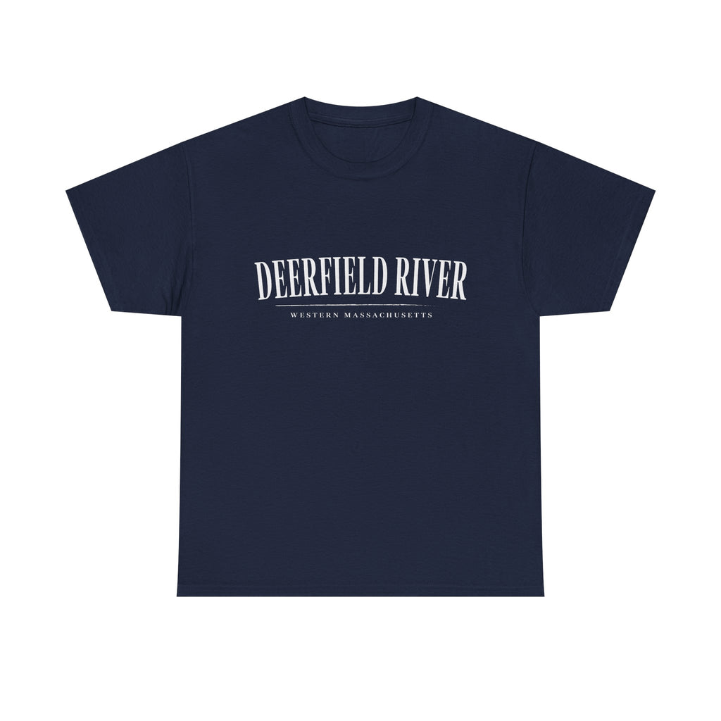 Deerfield River T-Shirt — Vintage Collegiate River Town Tee