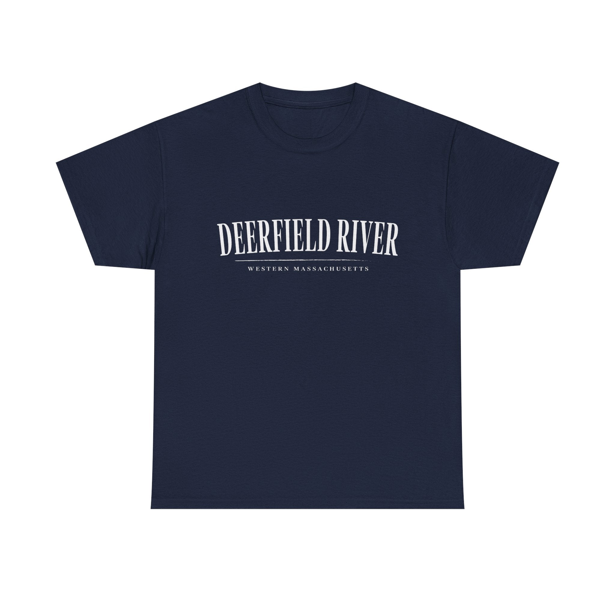 Deerfield River T-Shirt — Vintage Collegiate River Town Tee
