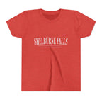 Youth Tee — Minimal White Short Sleeve Kids Shirt