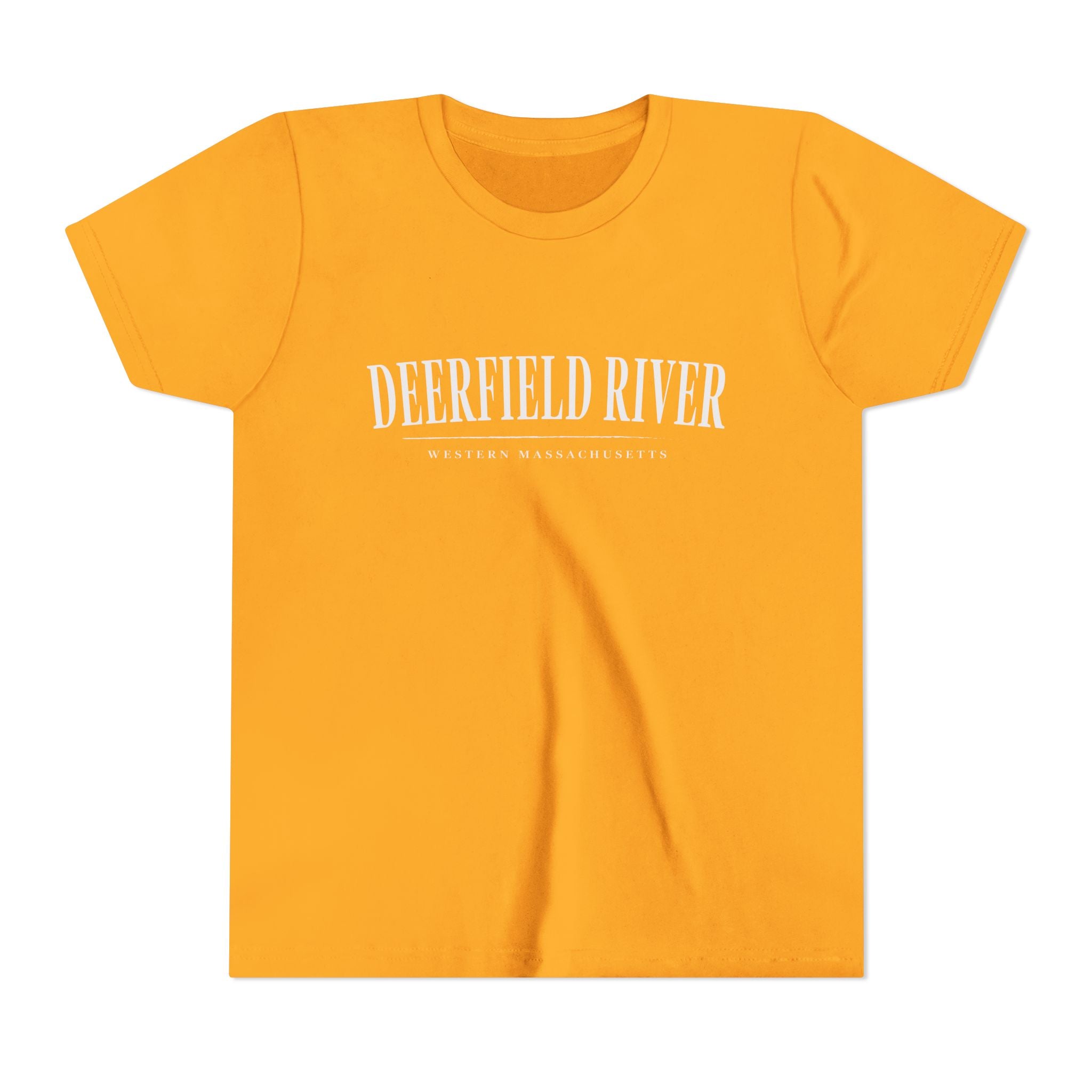 Deerfield River-Massachusetts Youth Tee — Classic Southern Vermont Kids T-Shirt