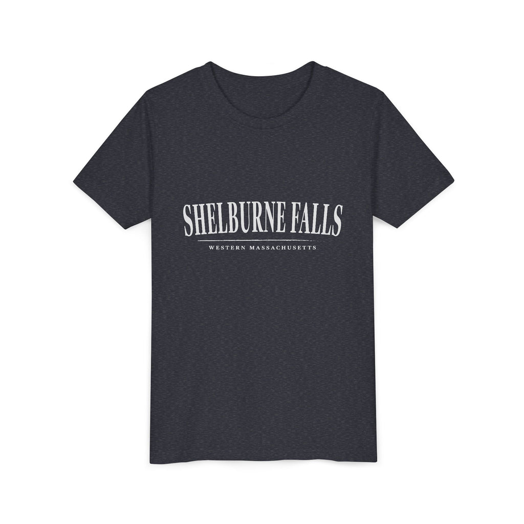 Youth Tee — Minimal White Short Sleeve Kids Shirt