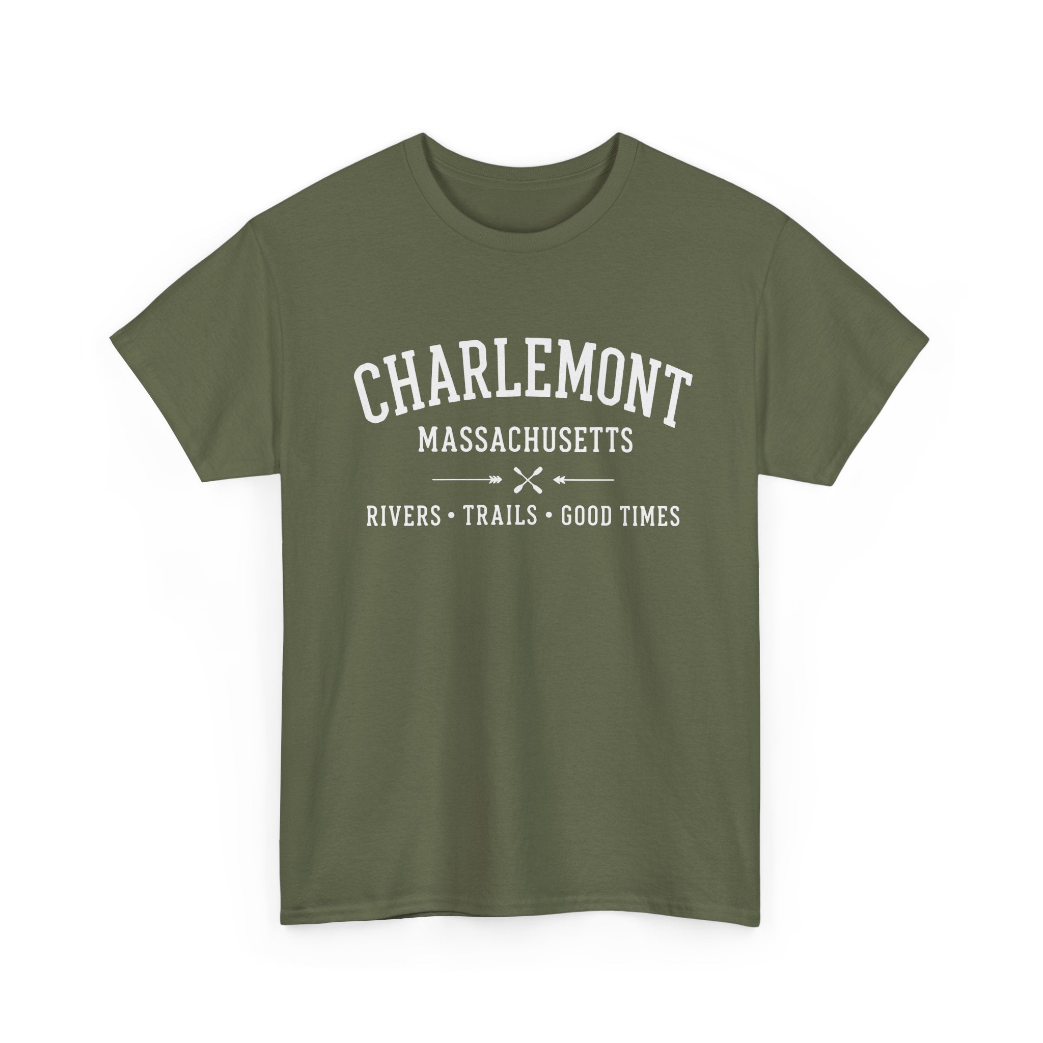 Charlemont T-Shirt — Vintage Collegiate River Town Tee