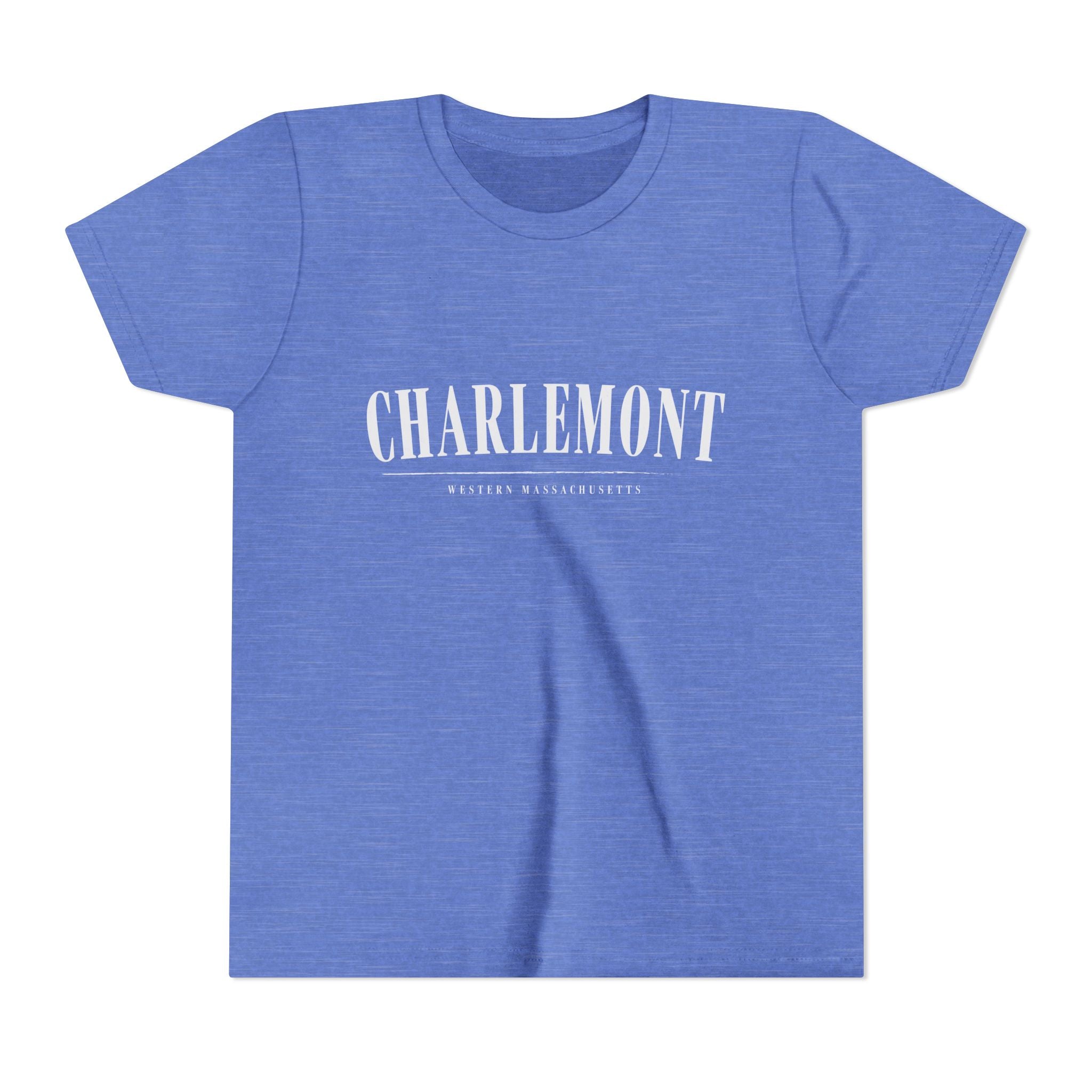 Charlemont Youth Tee — Classic Town Name Graphic Kids Shirt