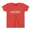 Charlemont Youth Tee — Classic Town Name Graphic Kids Shirt