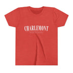 Charlemont Youth Tee — Classic Town Name Graphic Kids Shirt