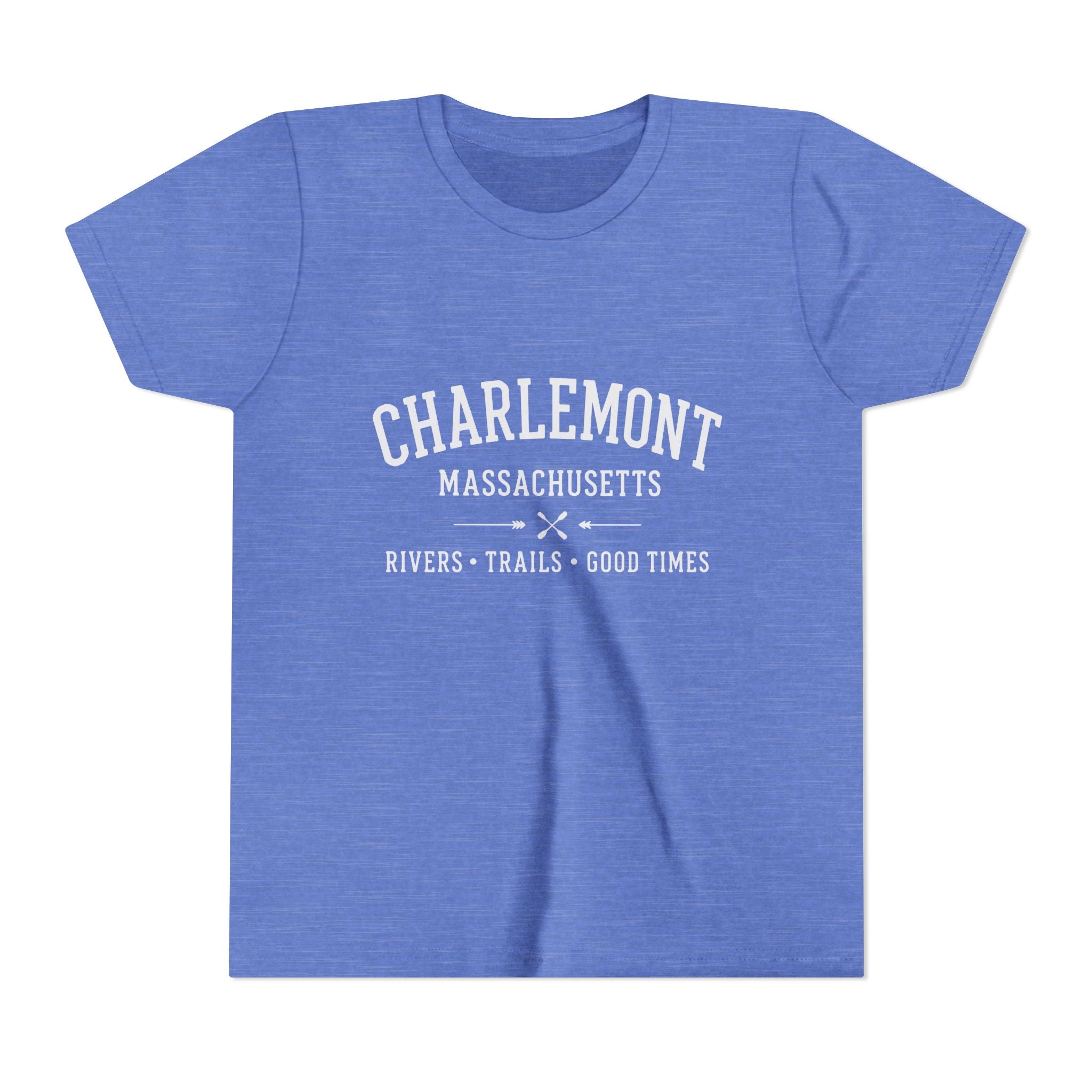 Charlemont trails rivers good times Youth Tee —